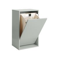 Sieninis pilkai mėlynos spalvos skalbinių krepšys Laundry Box – ReCollector