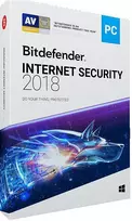 Antivirusinė sistema Bitdefender Internet Security 2018 1PC 1 metams OEM (tik perkant su nauju kompiuteriu)