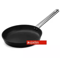Keptuvė Juodas PUJADAS neprideganti su metaline rankena (20x5 cm)