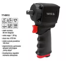 Toya Sa Poland YATO PNEUMATINIS SMŪGINIS VERŽTAKLIS 1/2 "678 Nm SHORT