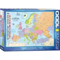 Eurographics DĖLIONĖ EUROPOS ŽEMĖLAPIS 1000D.