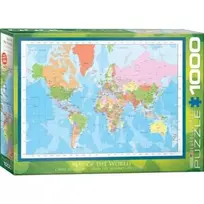 Eurographics DĖLIONĖ PASAULIO POLITINIS ŽEMĖLAPIS 1000D.