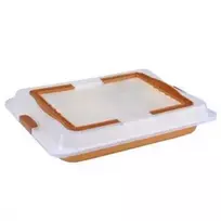 Kepimo forma RL-OBT dengta keramika su plastikiniu dangčiu