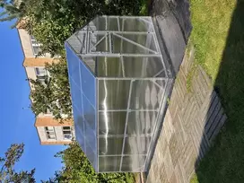 Namelio tipo šiltnamis CLASIC 2,5x6m su 4mm danga