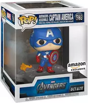 Figūrėlė Funko POP! Marvel Deluxe Avengers Assemble Series - captain america Exclusive