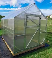 Šlaitinis šiltnamis COMFORT 2x4m su 4mm danga