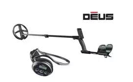 Metalo detektorius XP DEUS pilna komplektacija su 22cm X35 rite, pultu ir belaidėmis WS4 ausinėmis.