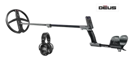 Metalo detektorius XP DEUS pilna komplektacija su 28cm X35 rite, pultu ir belaidėmis WS5 (uždaromis) ausinėmis.
