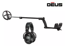 Metalo detektorius XP DEUS lite komplektacija su 22cm X35 rite ir WS5 (uždaromis) belaidėmis ausinėmis