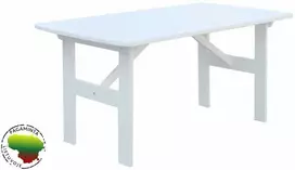 Venta lauko stalas, baltas