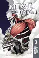 KNYGA Komiksas Manga Attack on titan Vol 3