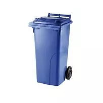 ISORT šiukšlių konteineris, 240 l, mėlynas