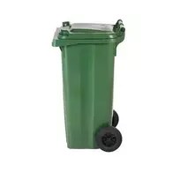 ISORT šiukšlių konteineris, 120 l, žalias
