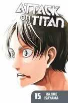 KNYGA Komiksas Manga Attack on Titan Vol 15