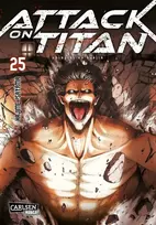 KNYGA Komiksas Manga Attack on Titan Vol 25