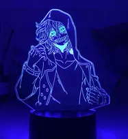 Šviestuvas 3D Led My hero academia
