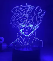 Šviestuvas 3D Led My hero academia