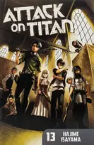 KNYGA Komiksas Manga Attack on titan Vol 13