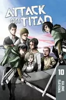KNYGA Komiksas Manga Attack on Titan Vol 10