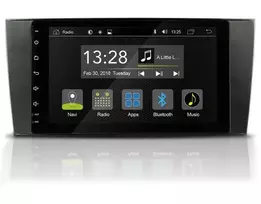 Automagnetola Radicala RADICAL, R-C10MB1, Mercedes W203 multimedijos sistema su GPS navig