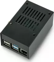 HiFiBerry HB CASE4 DIGI+BK - Gehäuse für Raspberry Pi 4 & DIGI+ sw