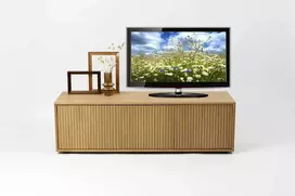 TV staliukas Išskirtinio dizaino TV spintelė, natural oil, 140 cm