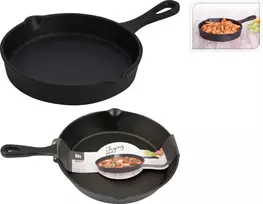 Excellent Houseware Apvali ketaus keptuvė 13,5cm