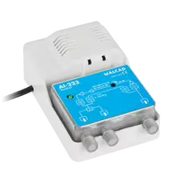 LP Vidinis antenos stiprintuvas CATV (RP 65 MHz) 12V AI-223 ALCAD