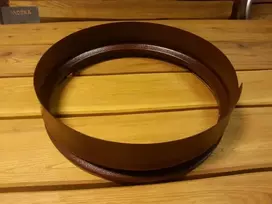 KLASIKA Metalinis žiedas/užtvarėlė dažytas