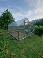 Šiltnamis GASPADINĖ 2,64x6m su 6mm danga