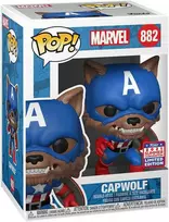 Figūrėlė Funko POP! Marvel Capwolf Exclusive