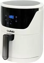 Karšto oro gruzdintuvė Lund 67575, 1400W, 3.7L, Baltos spalvos