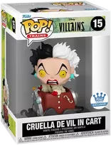 Figūrėlė Funko POP! Disney Cruella de Vil in cart Exclusive