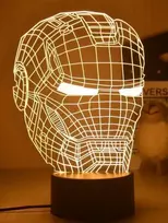Lempa 3D Led Marvel