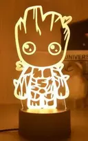 Lempa 3D Led Marvel
