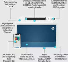 Hewlett Packard (HP) HP Color LaserJet Pro 4202dn Spausdintuvas - A4 Color lazerinis, Print, Auto-Duplex, LAN, 33ppm, 750-4000 pages per mėnesį (pakeičia M454dn)