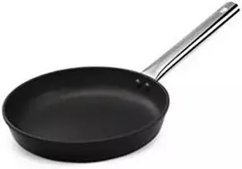 Keptuvė Juodas PUJADAS neprideganti su metaline rankena (28x5 cm)