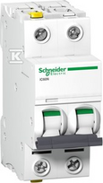 Schneider Electric IC60N 2P 10A D VIRŠSROVĖ IŠJUNGTA