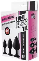 Dream Toys Fantasstic Anal Training Kit analinis kištukas Raudon Stone 3 vnt..