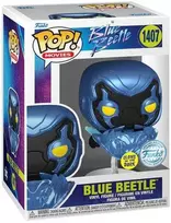 Figūrėlė Funko POP! DC Mėlyna Beetle Glow Exclusive