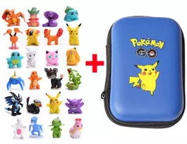 Mini Figūrėlių Rinkinys Su Dėklu Pokemon