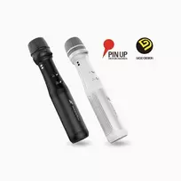 Mikrofonas/garsiakalbis MICKER PRO MK-10W/B juodas