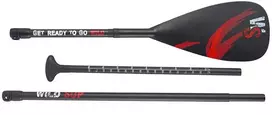 Irklas irklentei WILDSUP FULL CARBON 3 PC, 180-220 cm