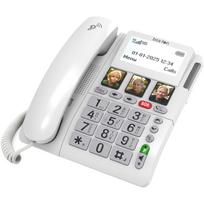 Beafon ML10 LTE, 4G, SIM Tisch- Mobiltelefon mit SOS Sender, weiß
