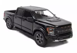KiNSMART automobilis, 2022 Ford F-150 Raptor, juodas