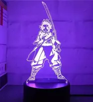 Lempa 3D Led Demon Slayer