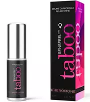 Ruf Taboo Sensfeel Kūno dulksna moterims su feromonais, 15 ml