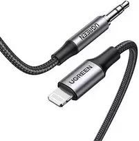 UGREEN US315 Lightning į 3.5 mm garso adapteris, 2m