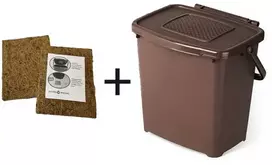 Isort (7 l) šiukšliadėžė su mikrobiologiniu filtru maisto atliekoms + 2 papildomi filtrai
