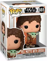 Figūrėlė Funko POP! Star Wars Peli Motto with Grogu